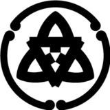 文の字がテーマ。単純化した文の字文様とオリジナルの三つ鐶輪と組み合わせてみました 三つ鐶輪に三つ文の字